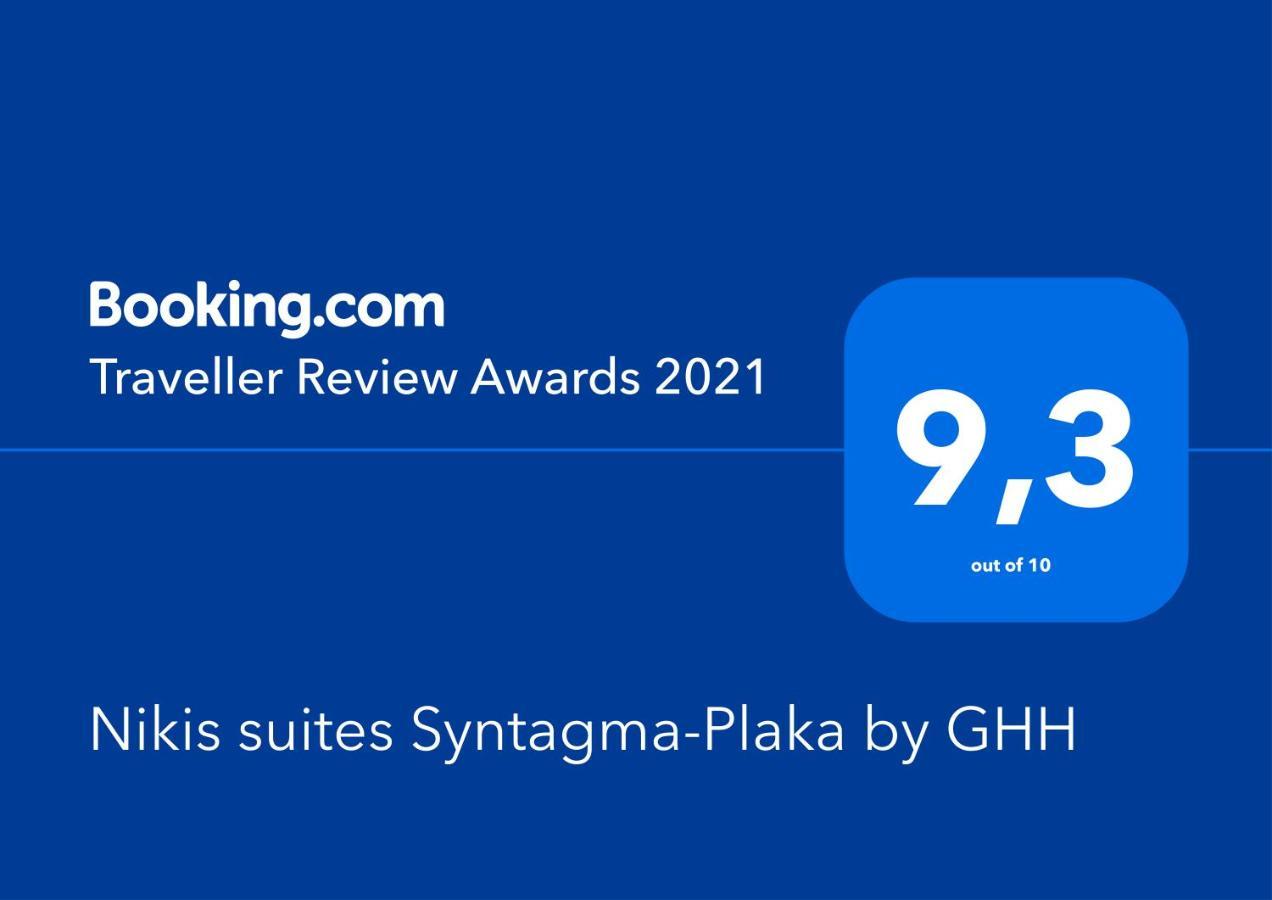 Nikis Suites Syntagma-Plaka By Ghh Athen Exterior foto